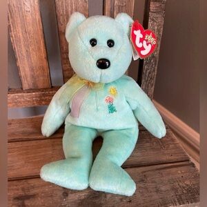 Ty Beanie Babies - Ariel - Bear - Stuffed Animal - Plush